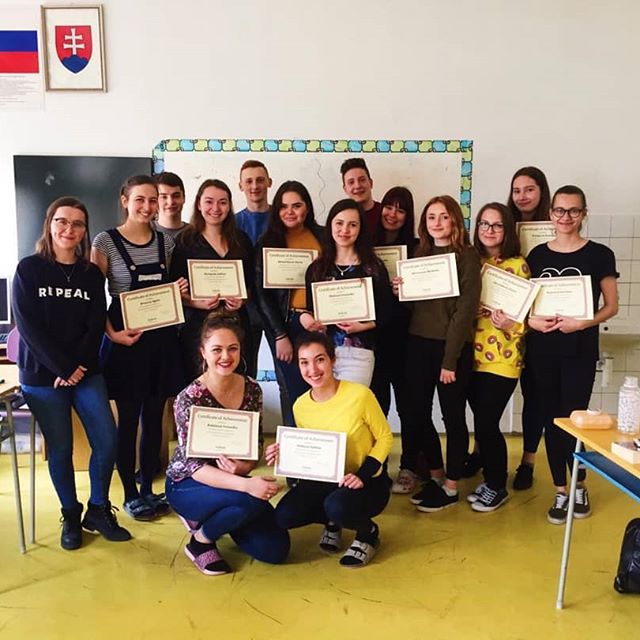 English week apríl 2019 s Chiarou z Írska